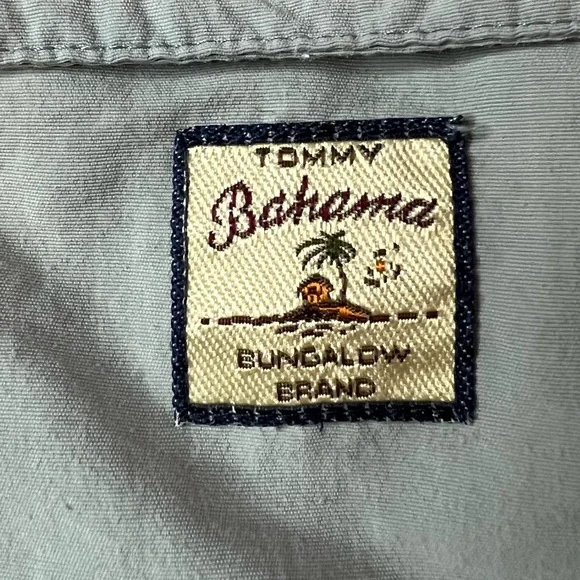 Tommy Bahama Light Green/Grey Swim Shorts Men's Size Large - Picture 10 of 13